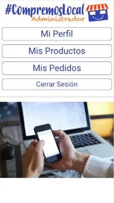 Admin Compremos Local android App screenshot 1